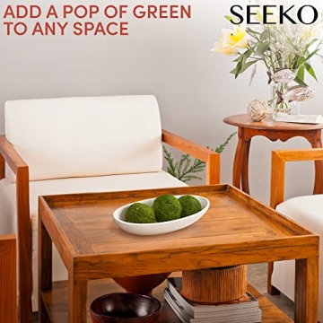 Stylish SEEKO Moss Balls - Perfect Table Centerpiece
