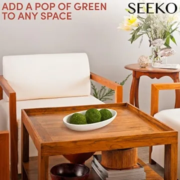 Stylish SEEKO Moss Balls - Perfect Table Centerpiece