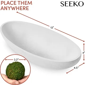 Stylish SEEKO Moss Balls - Perfect Table Centerpiece