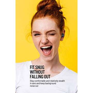 Dudios True Wireless Headphones: Bluetooth 5.0 Earbuds with HiFi Sound and 15 hrs Playtime