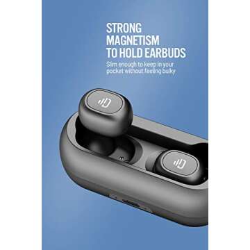 Dudios True Wireless Earbuds with HiFi Sound and Auto Pairing