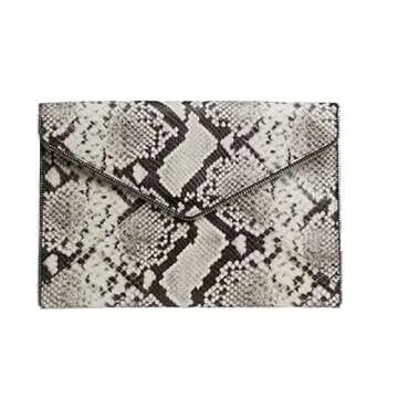Rebecca Minkoff Leo Envelope Clutch Purse for Women – Quality Leather Purses for Women, Women’s ...