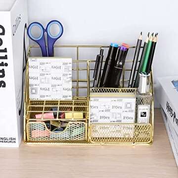 JUOPIEA Desk Organizer Set - Stylish Office Supplies