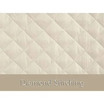 Kitchen Mixer Cover, Hanhan Stand Mixer Cover Organizer Bag Gadget Tool with Diamond Collection for Mixer to Keep Clean & Safe (Beige)