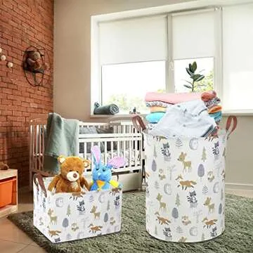 NTAOHAMPER Rectangular Storage Basket – Versatile Organizer and Decor