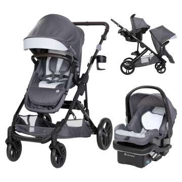 Versatile Baby Trend Morph Travel System: Single to Double Convenience