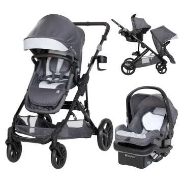 Versatile Baby Trend Morph Travel System: Single to Double Convenience