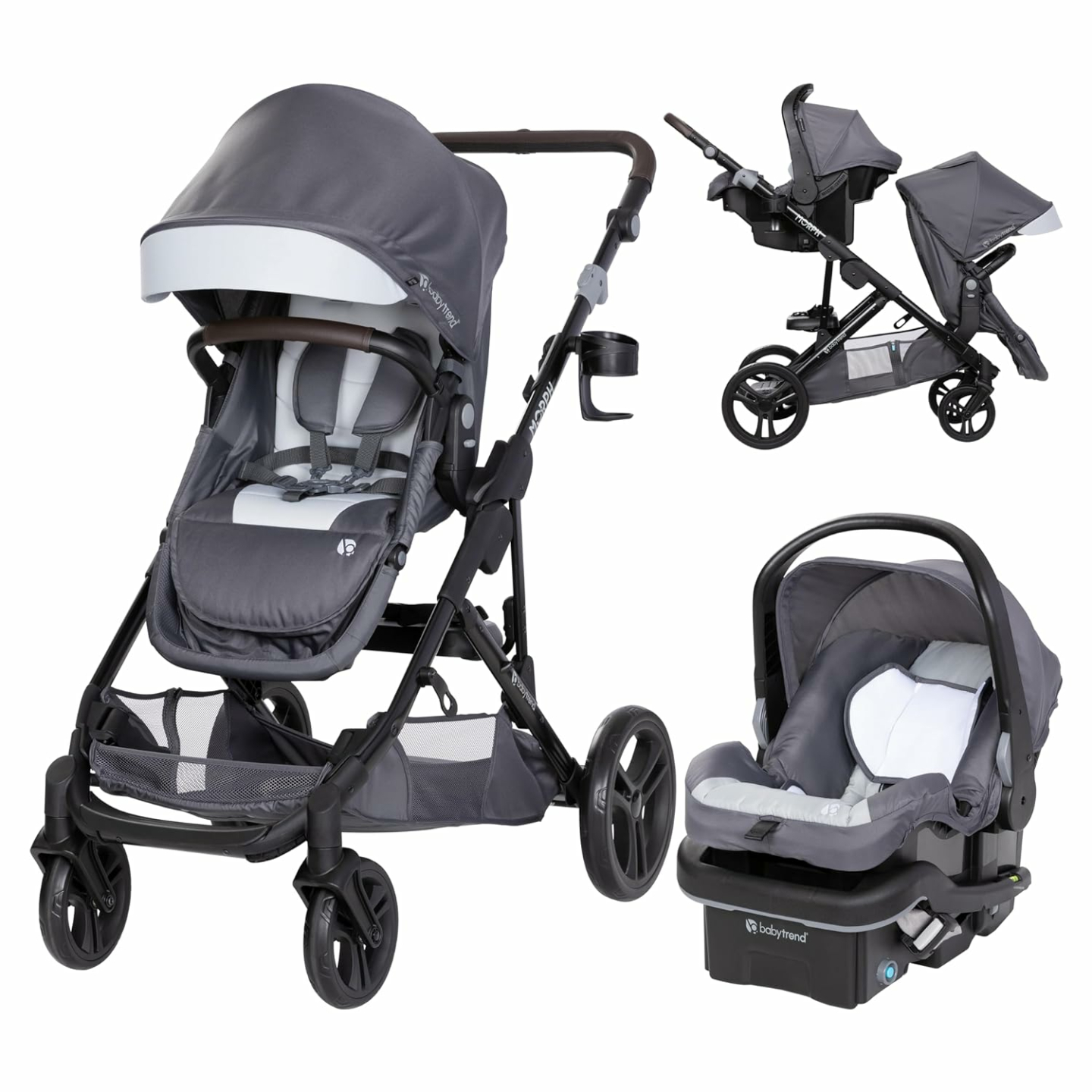 Baby Trend Morph Modular Travel System - Single to Double