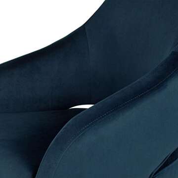 Rivet Fir Modern Velvet Dining Chair - Elegant Comfort