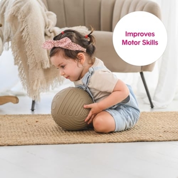 Edushape Sensory Balls for Baby - Set of 4 Developmental Toys