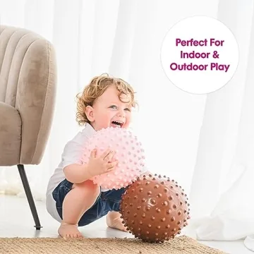 Edushape Sensory Balls for Baby - Set of 4 Developmental Toys
