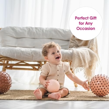 Edushape Sensory Balls for Baby - Set of 4 Developmental Toys