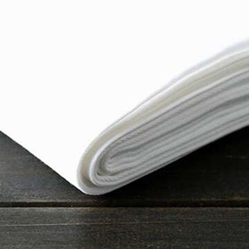 Luxury White Dinner Napkins - 12 Pack - Hotel Quality 18x18