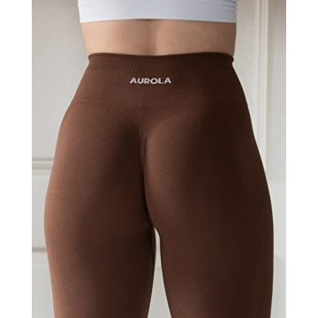 AUROLA Seamless Yoga Pants Tummy Control Gym Leggings