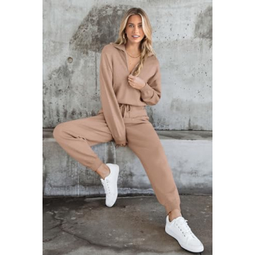 Stylish PRETTYGARDEN Women's Sweater Tracksuit Set