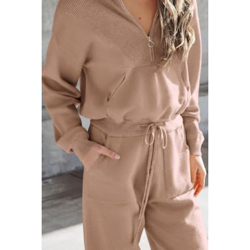 Stylish PRETTYGARDEN Women's Sweater Tracksuit Set