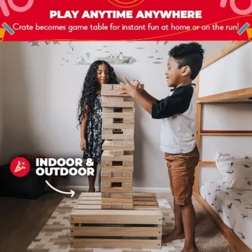 Buy Giant Tower Game - 60 Blocks for Outdoor Fun