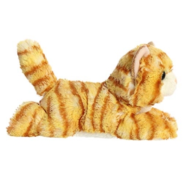 Aurora® Adorable Mini Flopsie™ Ginger Cat™ Stuffed Animal - Playful Ease - Timeless Companions - Orange 8 Inches
