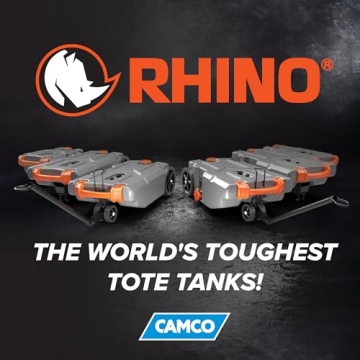 Camco Rhino 15-Gallon Portable Waste Tank is Easy to Use