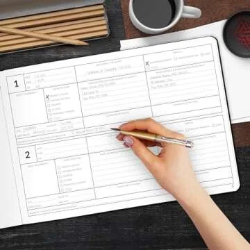 Skyline Notary Journal - Durable Notary Record Book 250 Entries