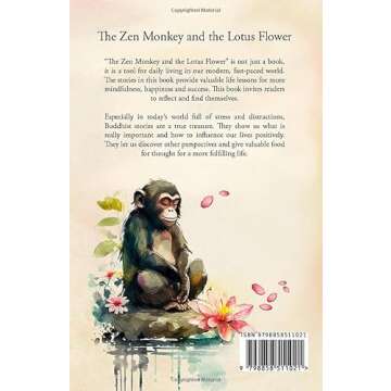 The Zen Monkey and the Lotus Flower: 52 Stories to Relieve Stress, Stop Negative Thoughts, Find Happ...