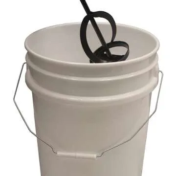 ALLWAY SM5 SM5 All-Steel Spiral Paint & Mud Mixer Drill Attachment for 5-Gallon Containers