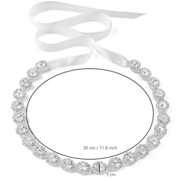 Elegant Crystal Headband for Brides & Bridesmaids