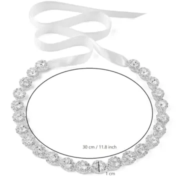 Elegant Crystal Headband for Brides & Bridesmaids