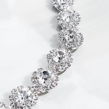 Elegant Crystal Headband for Brides & Bridesmaids