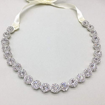 Elegant Crystal Headband for Brides & Bridesmaids