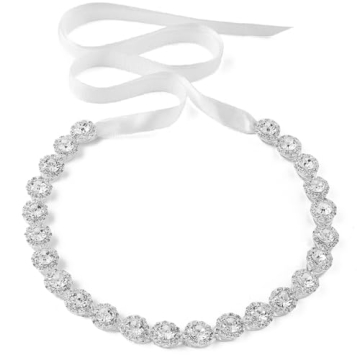 Elegant Crystal Headband for Brides & Bridesmaids