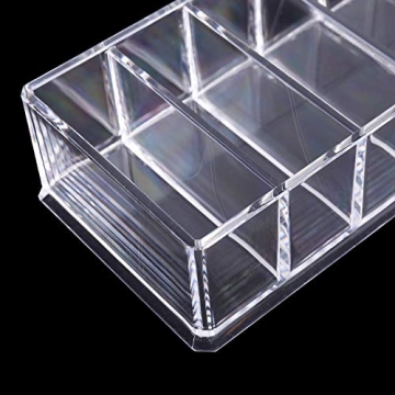 Foraineam 4 Pack Acrylic Compact Organizer for Makeup