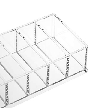 Foraineam 4 Pack Acrylic Compact Organizer for Makeup