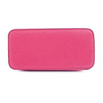 EVVE Women's Small Satchel Bag Classic Top Handle Purses Fashion Crossbody Handbags with Shoulder Strap | FUCHSIA1