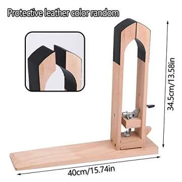 LUNARM Leather Pony - Table Desktop Pony Horse Clamp Leather Stitching Pony for DIY Hand Leathercraf...