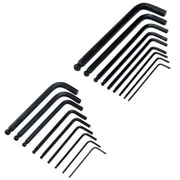 Owl Tools 36 Allen Wrench Set - Durable Metric & SAE