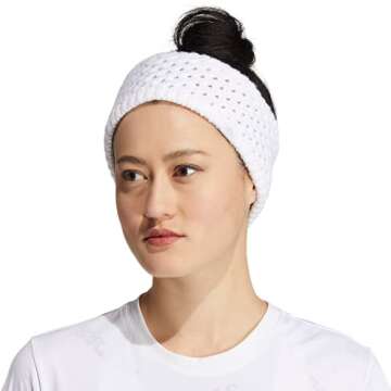 adidas Women's Crestline Headband for Comfort and Style