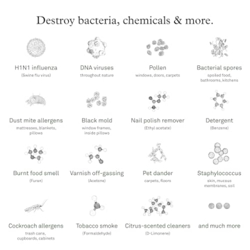 Molekule Air PECO-Filter | Air Purifier Filter Replacement to Remove Dust, Mold, Pollen, Viruses, Allergens & Other Pollutants for Clean Air - White