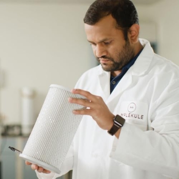 Molekule Air PECO-Filter | Air Purifier Filter Replacement to Remove Dust, Mold, Pollen, Viruses, Allergens & Other Pollutants for Clean Air - White