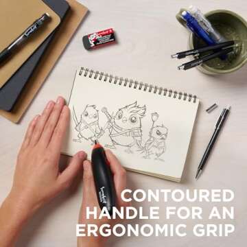 Sakura EE-3000 SumoGrip Electric Eraser, Black