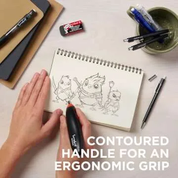 Sakura EE-3000 SumoGrip Electric Eraser, Black