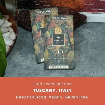 Amedei Porcelana Chocolate Bar - 2 Pack - 1.75 ozs. Each