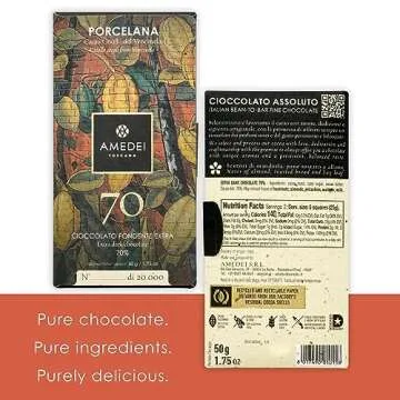 Amedei Porcelana Chocolate Bar - 2 Pack - 1.75 ozs. Each