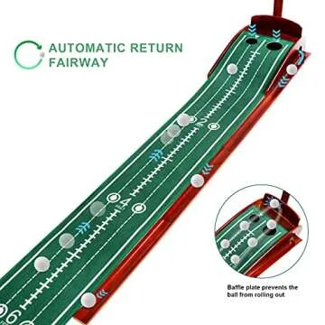 Improve Golf Skills with Indoor Putting Green Mat