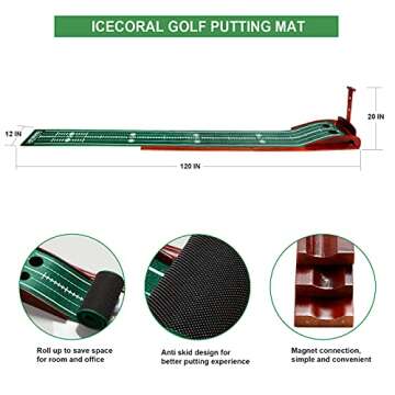 Improve Golf Skills with Indoor Putting Green Mat
