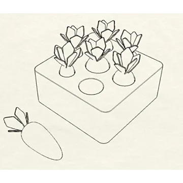 Ancaixin Montessori Toys for Babies Educational Sorting Toy