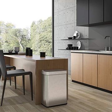 iTouchless 13 Gallon Touchless Trash Can for Home