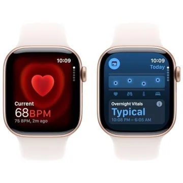 Apple Watch Series 10 GPS 42mm Rose Gold Aluminum (Renewed)