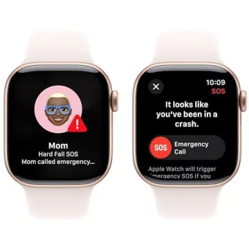 Apple Watch Series 10 GPS 42mm Rose Gold Aluminum (Renewed)