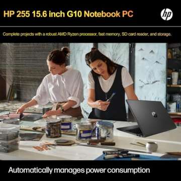 HP 255 G10 Laptop | Ryzen 3, 16GB RAM, 1TB Storage